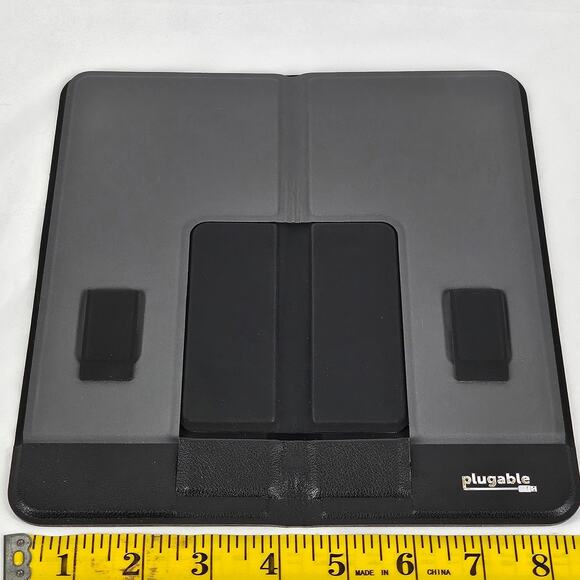 PLUGABLE PORTABLE FOLDABLE IPAD TABLET AND LAPTOP STAND - Picture 10 of 11